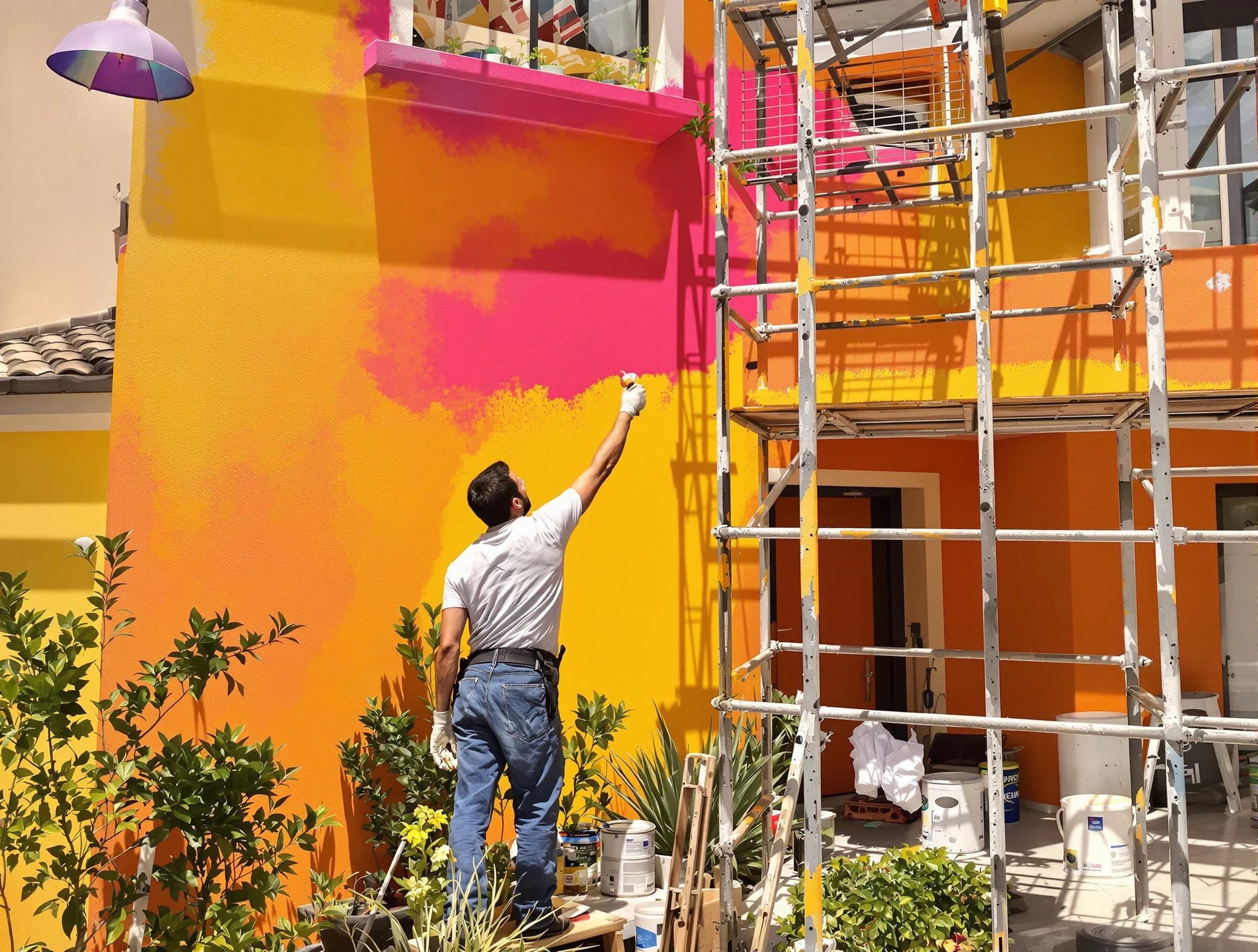 Bedford House Painters expert providing house painting services in Bedford, OH