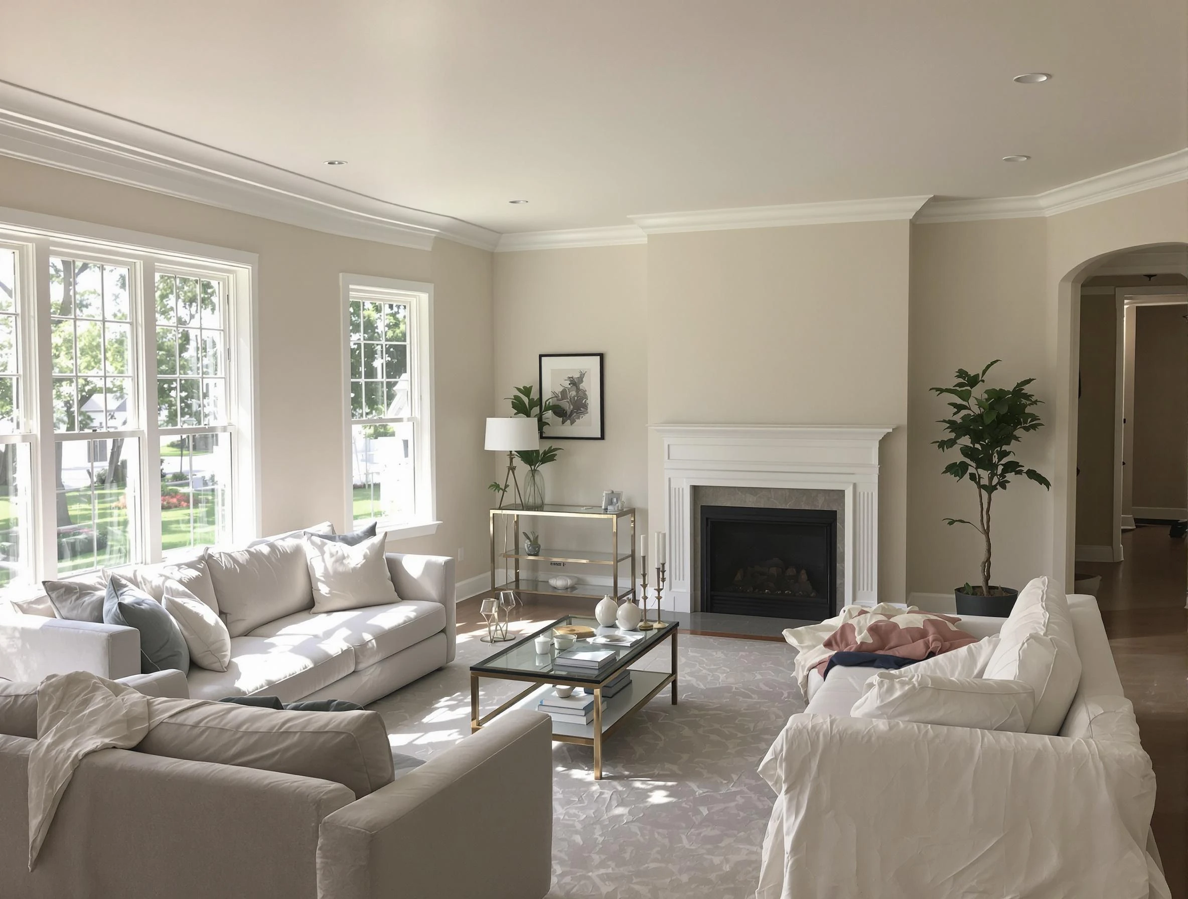 Interior painting by Bedford House Painters experts in Bedford, OH